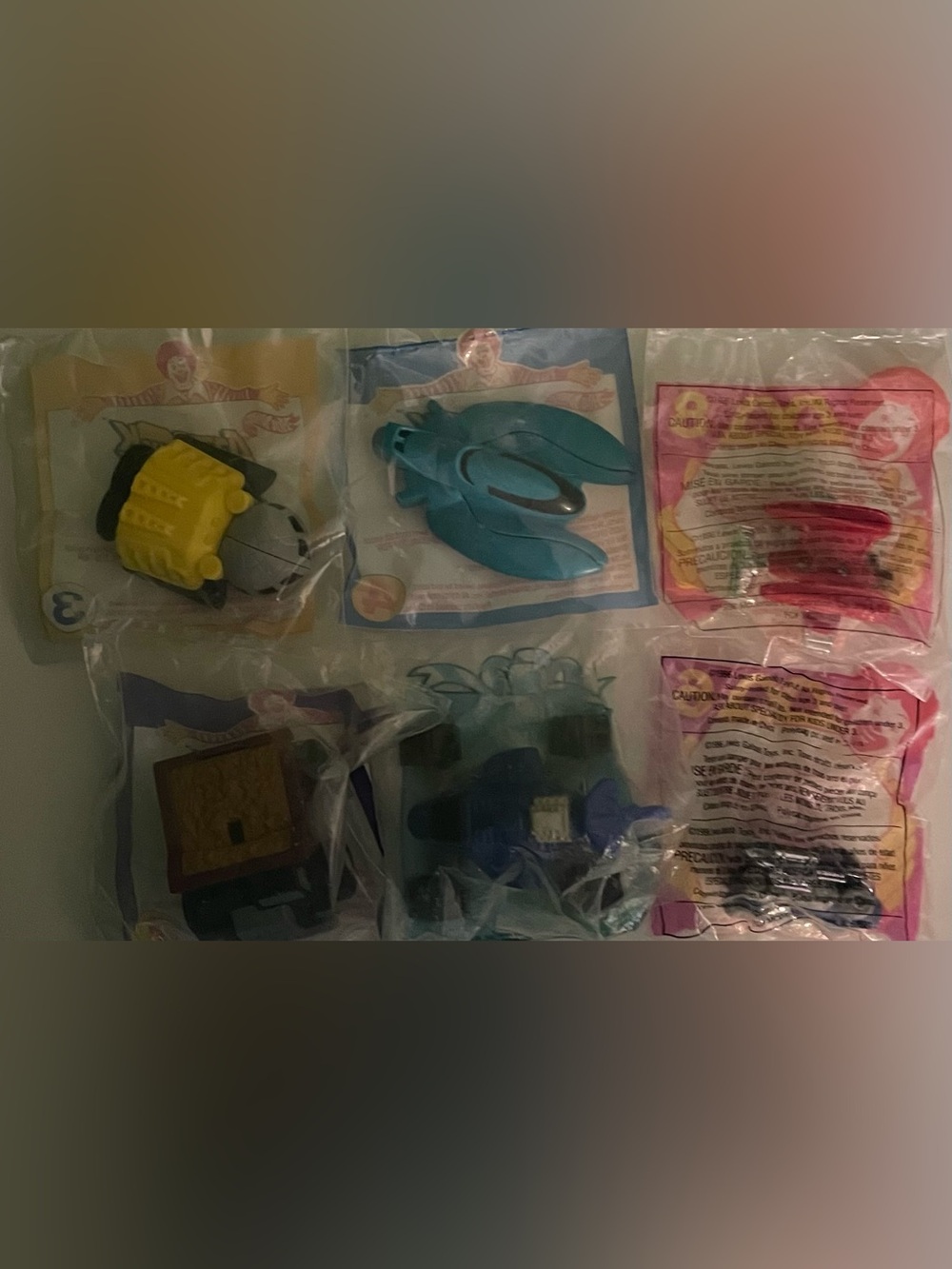 Attack pack & micro machines toy set